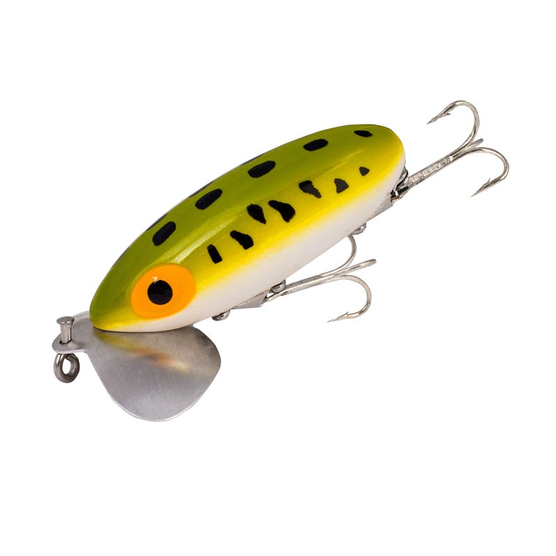 Arbogast Triple Threat Fishing Lure, Includes 2 Jitterbug Lures and 1 Hula Popper Lure, Freshwater Fishing Lures and Accessories - Image 3